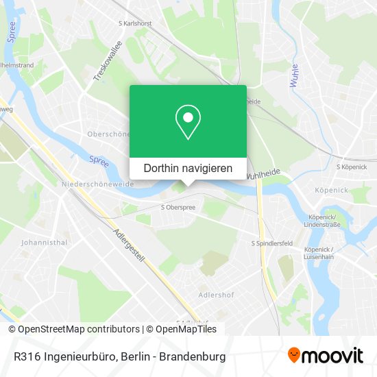 R316 Ingenieurbüro Karte
