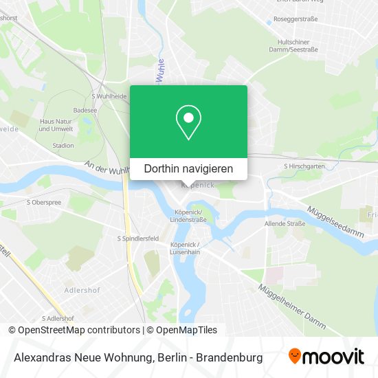 Alexandras Neue Wohnung Karte