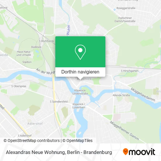 Alexandras Neue Wohnung Karte