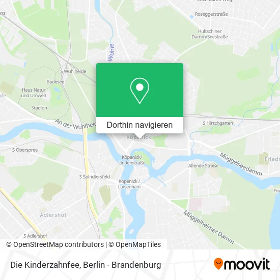 Die Kinderzahnfee Karte