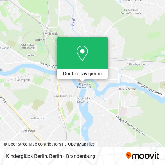 Kinderglück Berlin Karte
