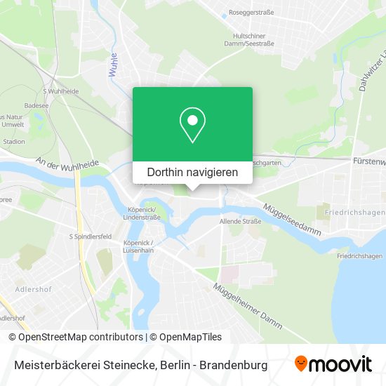 Meisterbäckerei Steinecke Karte