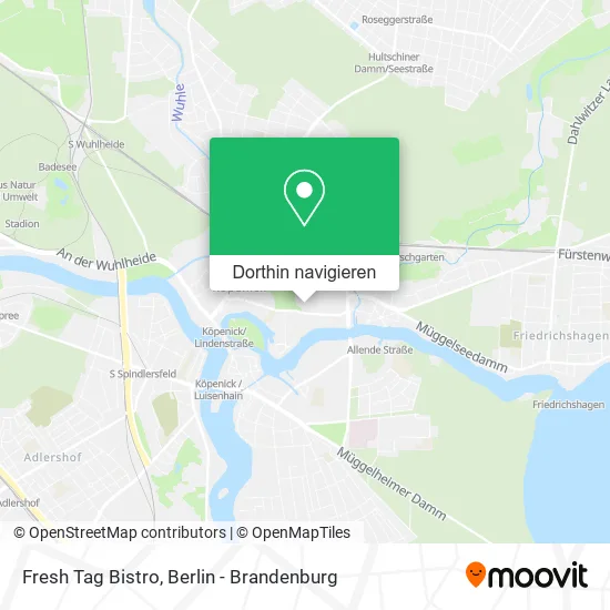 Fresh Tag Bistro Karte