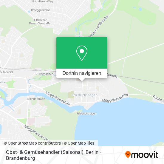 Obst- & Gemüsehandler (Saisonal) Karte