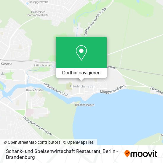 Schank- und Speisenwirtschaft Restaurant Karte