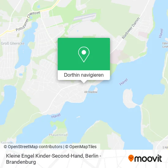 Kleine Engel Kinder-Second-Hand Karte