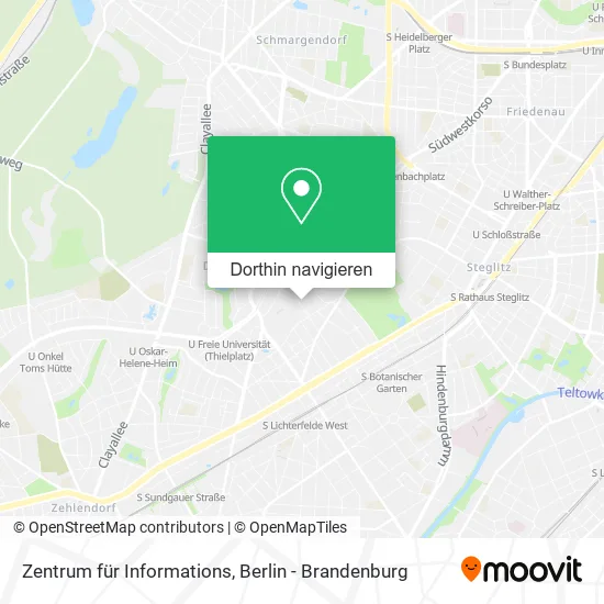 Zentrum für Informations Karte