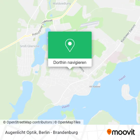 Augenlicht Optik Karte