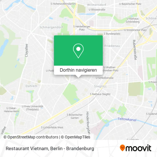 Restaurant Vietnam Karte