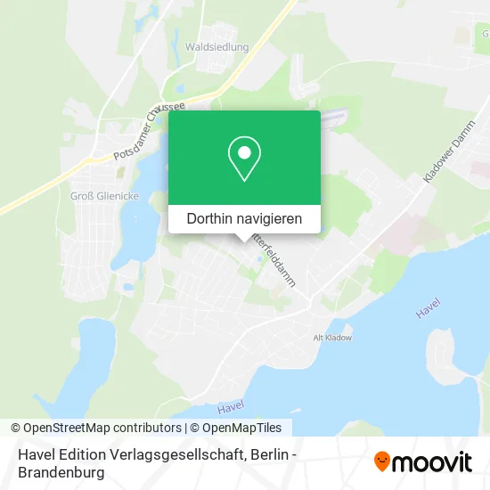 Havel Edition Verlagsgesellschaft Karte