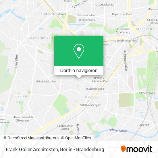 Frank Goller Architekten Karte