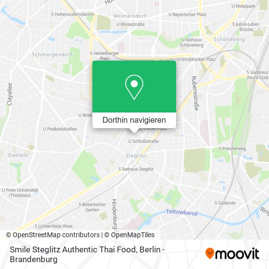 Smile Steglitz Authentic Thai Food Karte