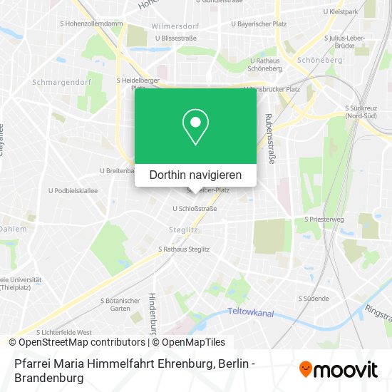 Pfarrei Maria Himmelfahrt Ehrenburg Karte