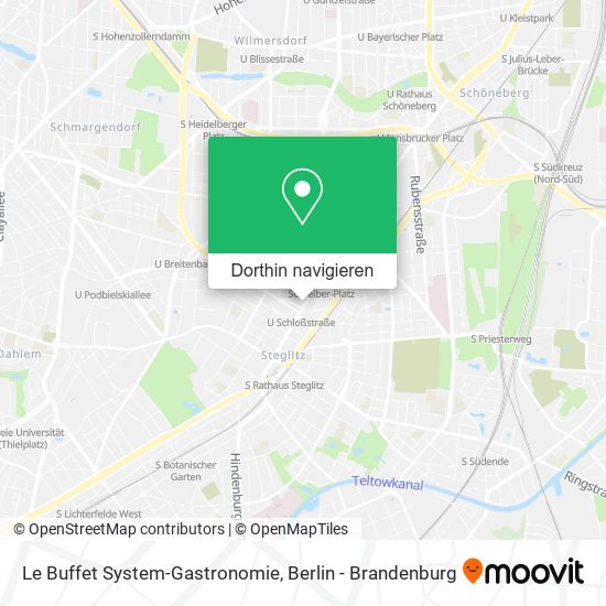 Le Buffet System-Gastronomie Karte