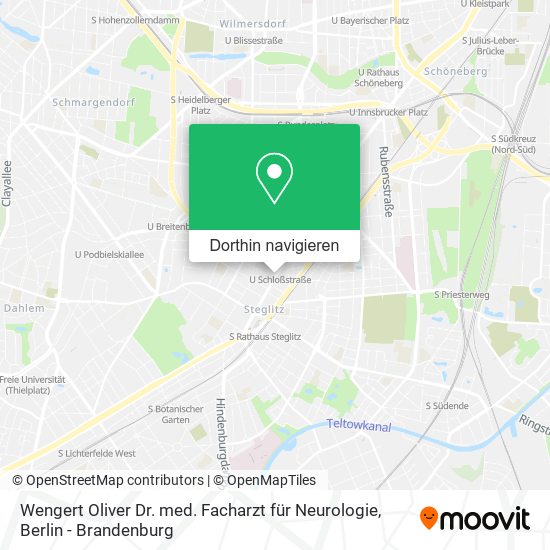Wengert Oliver Dr. med. Facharzt für Neurologie Karte