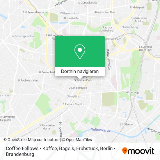 Coffee Fellows - Kaffee, Bagels, Frühstück Karte