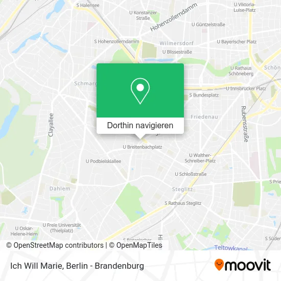 Ich Will Marie Karte