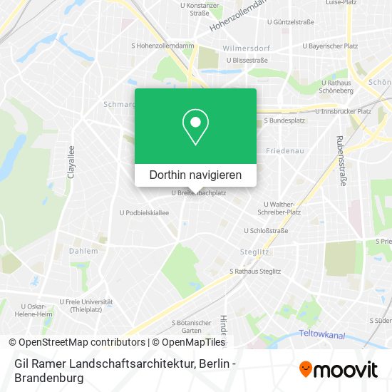 Gil Ramer Landschaftsarchitektur Karte