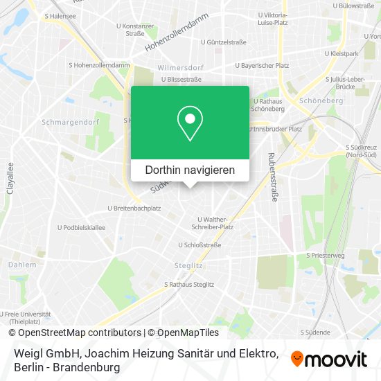 Weigl GmbH, Joachim Heizung Sanitär und Elektro Karte