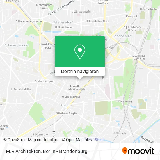 M.R Architekten Karte