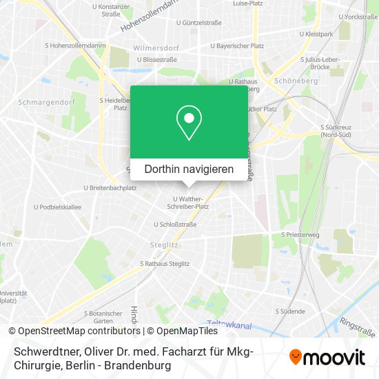 Schwerdtner, Oliver Dr. med. Facharzt für Mkg-Chirurgie Karte