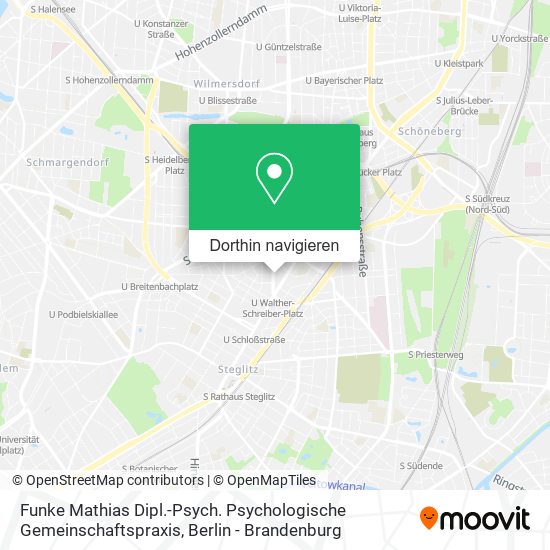 Funke Mathias Dipl.-Psych. Psychologische Gemeinschaftspraxis Karte