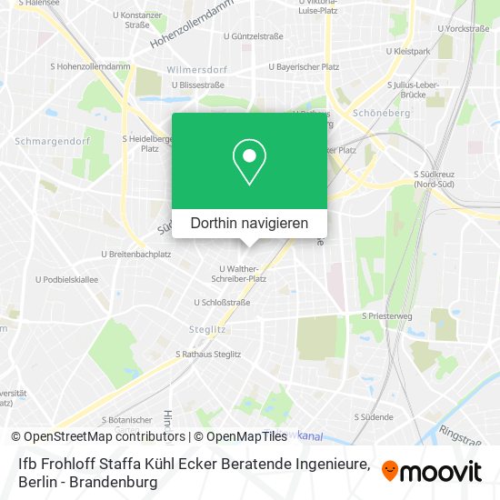 Ifb Frohloff Staffa Kühl Ecker Beratende Ingenieure Karte