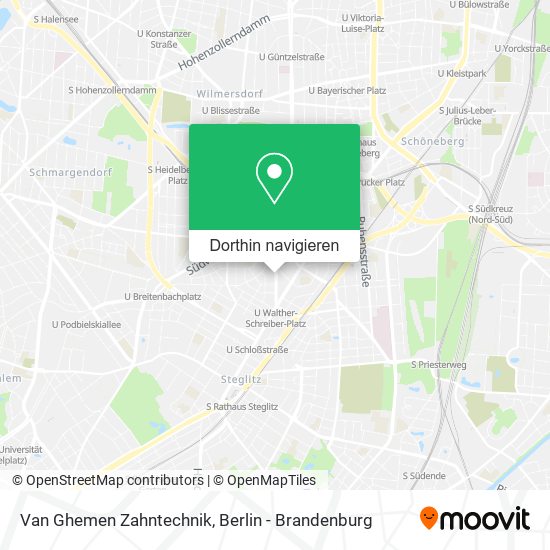 Van Ghemen Zahntechnik Karte