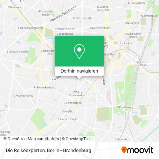 Die Reiseexperten Karte