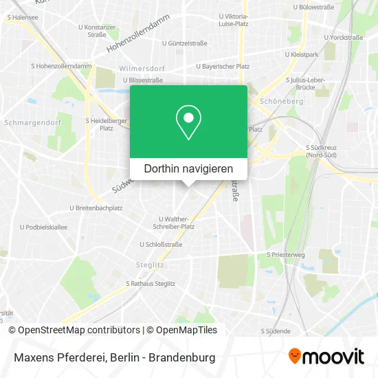 Maxens Pferderei Karte