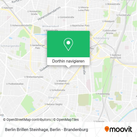 Berlin Brillen Steinhage Karte