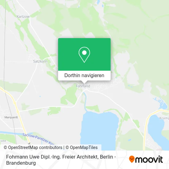 Fohmann Uwe Dipl.-Ing. Freier Architekt Karte