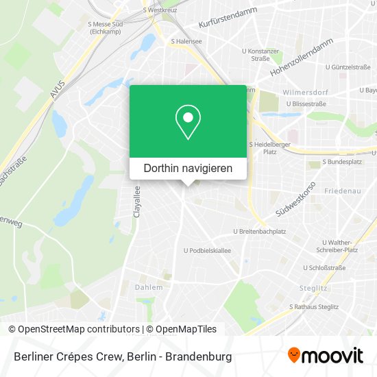 Berliner Crépes Crew Karte
