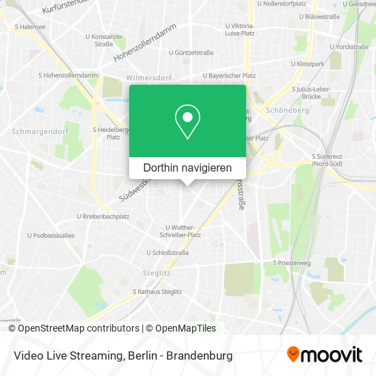 Video Live Streaming Karte