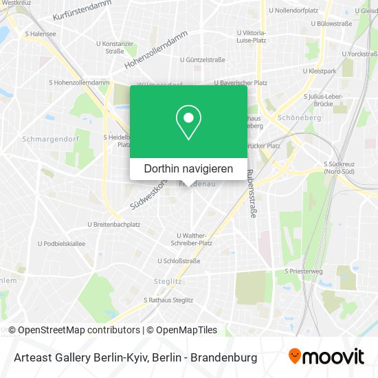 Arteast Gallery Berlin-Kyiv Karte