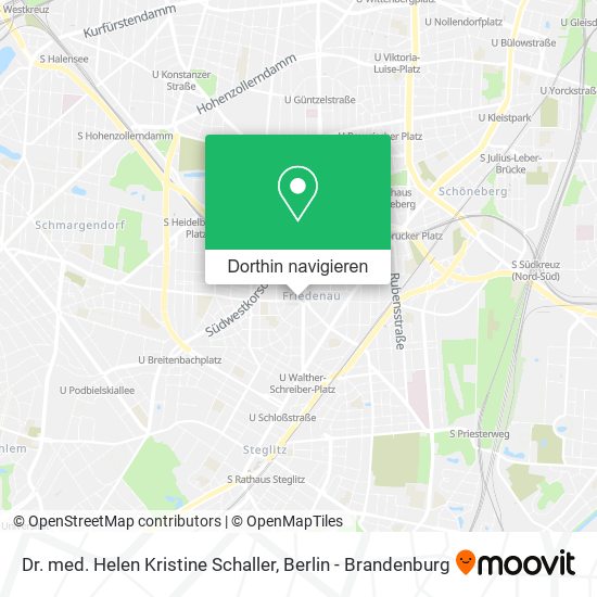 Dr. med. Helen Kristine Schaller Karte