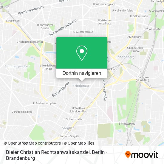 Bleier Christian Rechtsanwaltskanzlei Karte
