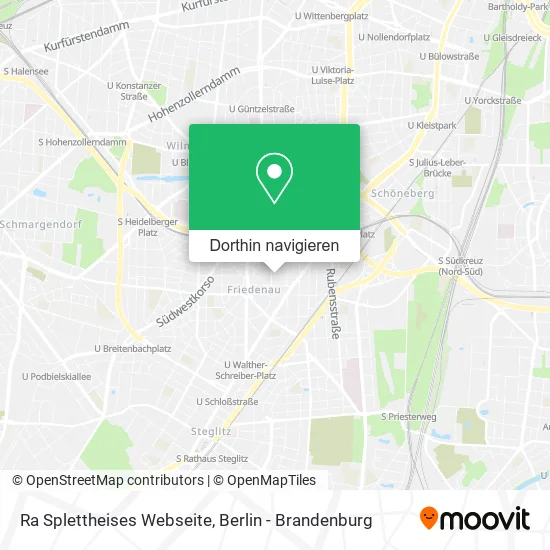 Ra Splettheises Webseite Karte