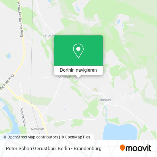 Peter Schön Gerüstbau Karte