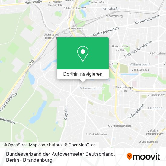 Bundesverband der Autovermieter Deutschland Karte
