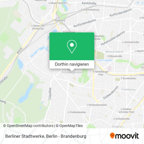 Berliner Stadtwerke Karte