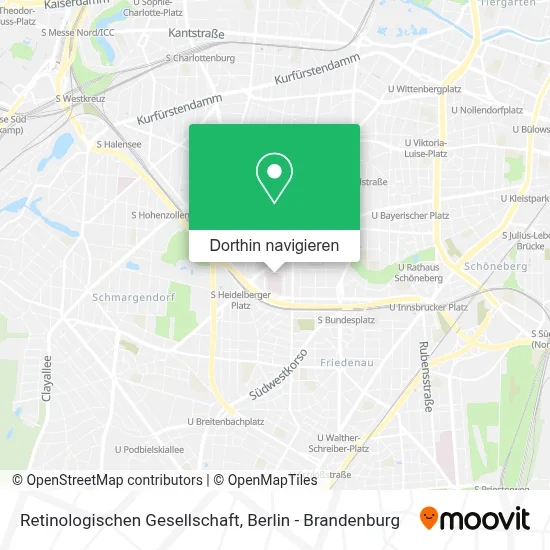 Retinologischen Gesellschaft Karte