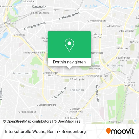 Interkulturelle Woche Karte