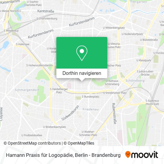 Hamann Praxis für Logopädie Karte