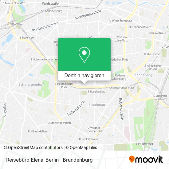 Reisebüro Elena Karte
