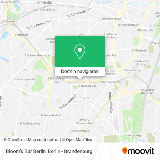 Bloom's Bar Berlin Karte