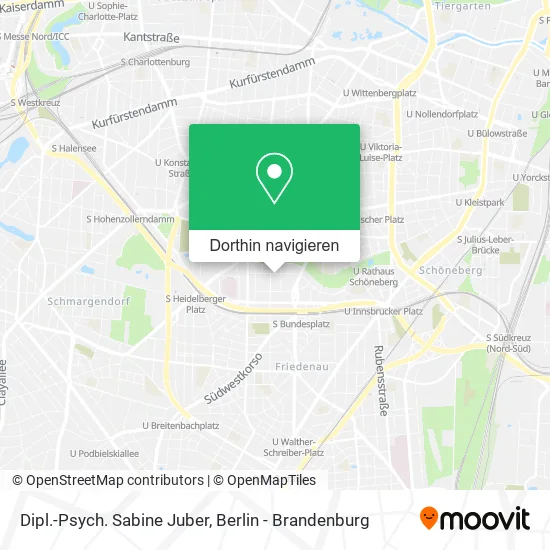 Dipl.-Psych. Sabine Juber Karte