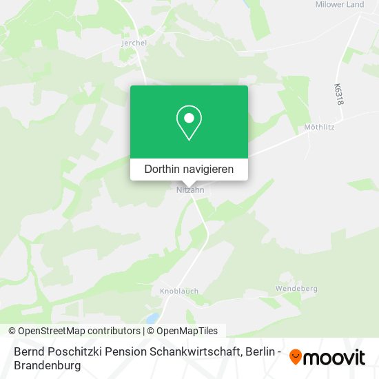 Bernd Poschitzki Pension Schankwirtschaft Karte
