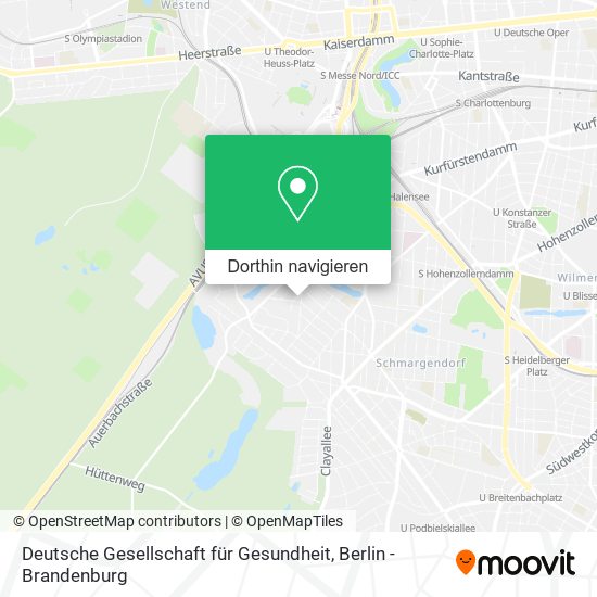Deutsche Gesellschaft für Gesundheit Karte