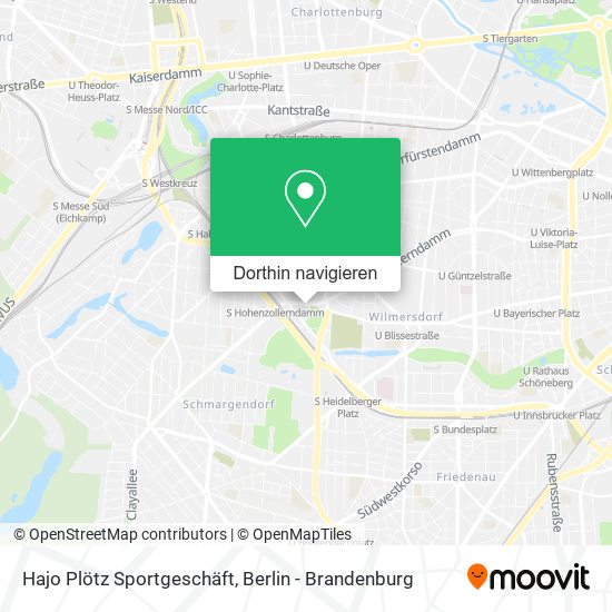 Hajo Plötz Sportgeschäft Karte